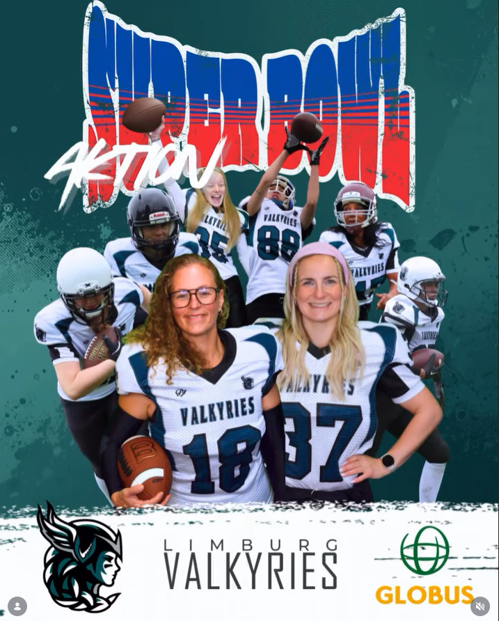 Meet the Team! – Superbowl Action im Globus Limburg