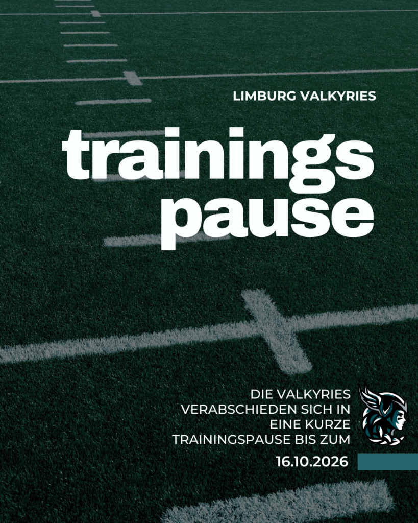 Trainingspause der Valkyries bis 16.10.2026